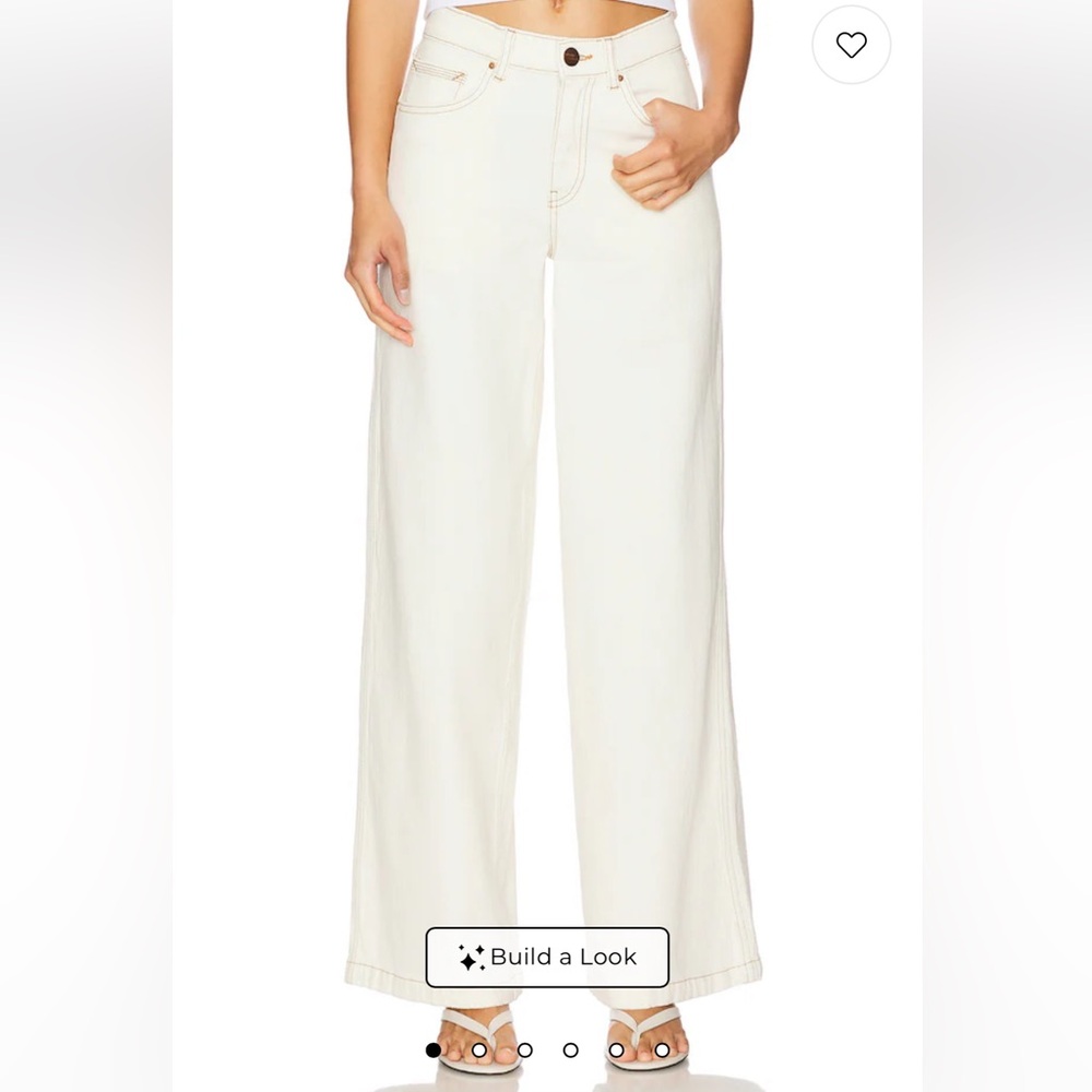 Seventy and mochi bay jeans in ecru